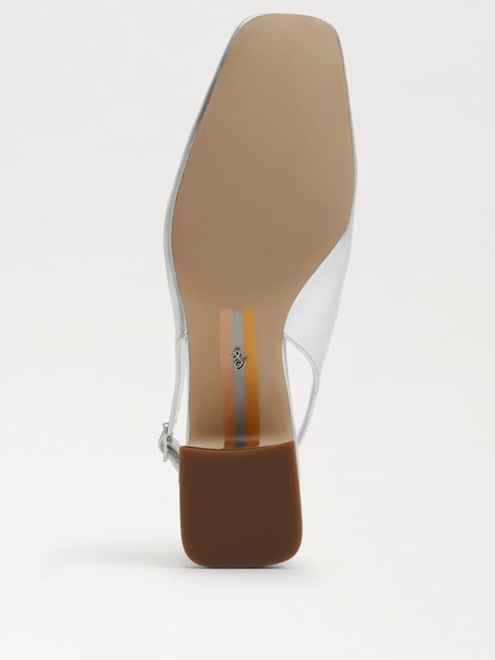 Sam Edelman Silver Terra Dress Heeled Sandals NWT - Picture 7 of 7
